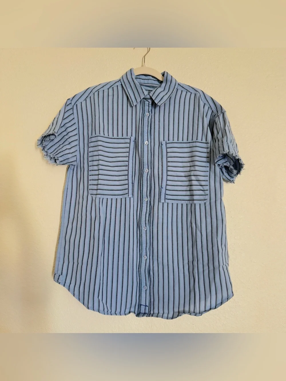 Nwot Free people we the free Christopher linen shirt